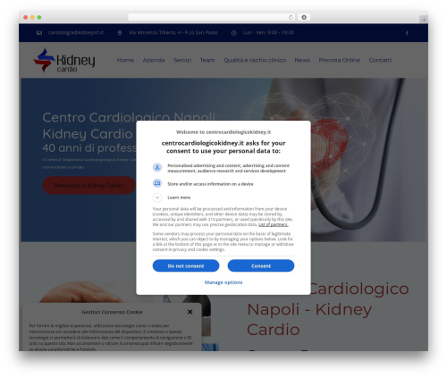Medixi premium WordPress theme - centrocardiologicokidney.it