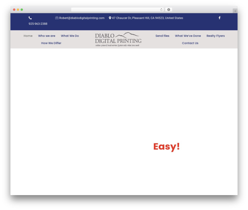 Politicem WP theme - diablodigitalprinting.com