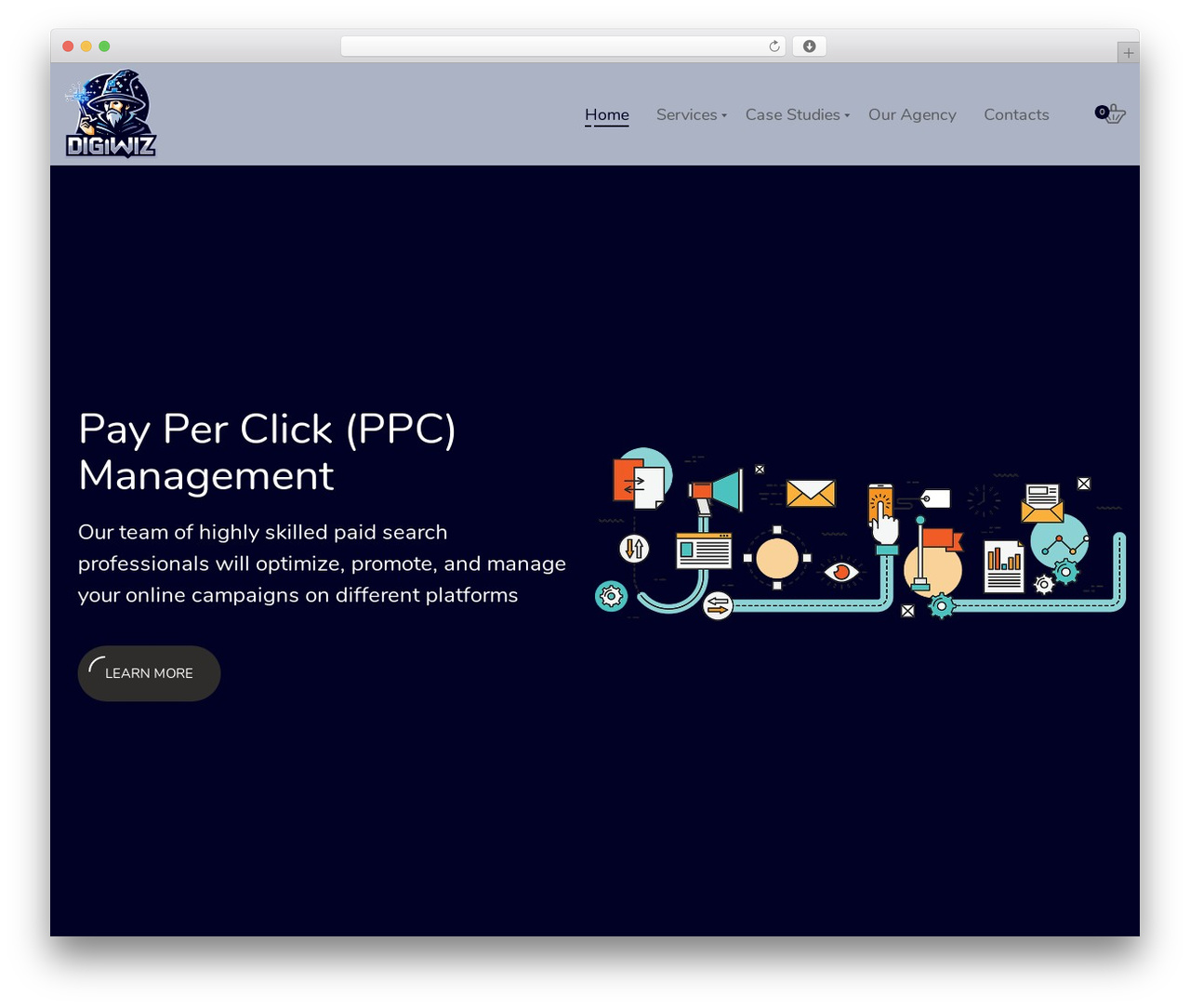 Seosight WordPress theme - diziwiz.com Seosight WordPress theme - diziwiz.com