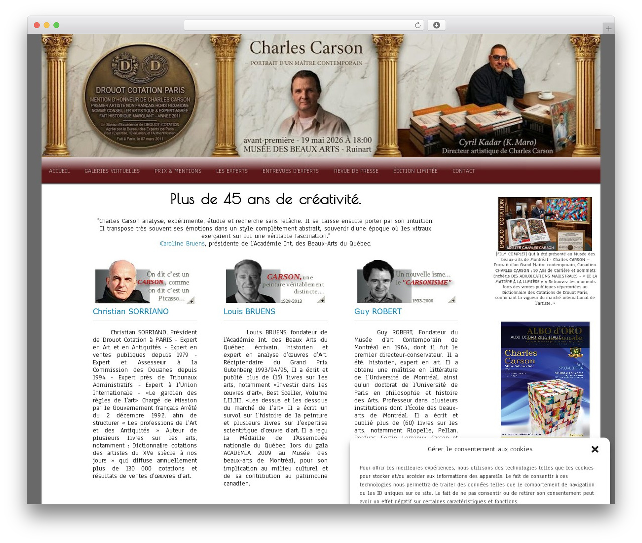 Theme WordPress Carson - charlescarson.com Theme WordPress Carson - charlescarson.com
