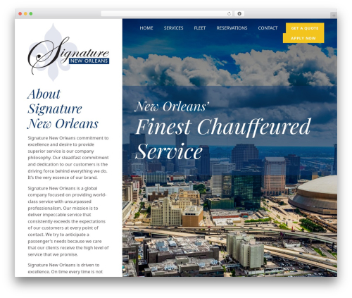 Theme WordPress Tech360 - signatureneworleans.com