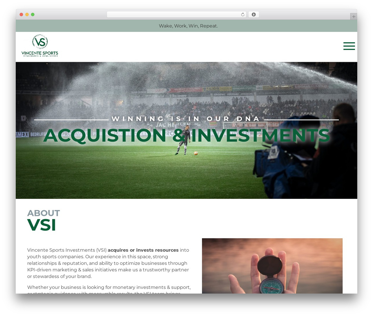 WordPress theme IOI - vincentesports.com