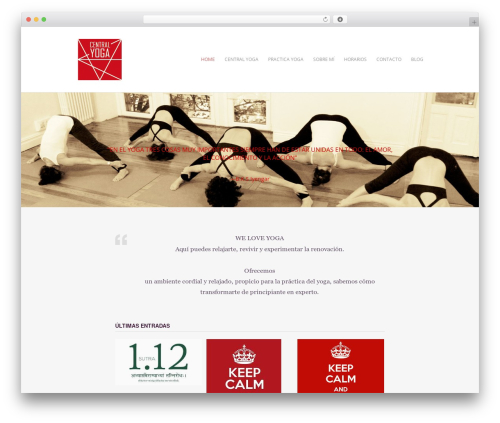 WPEX Elegant WP theme - centralyogabilbao.com