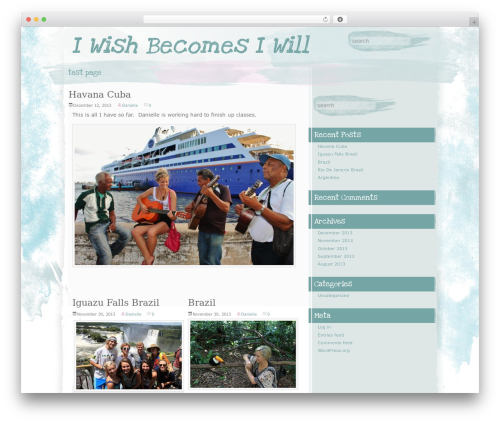 Allure Foundation WordPress theme - iwishbecomesiwill.com