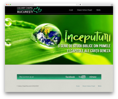Antioch theme WordPress - ccbucuresti.ro