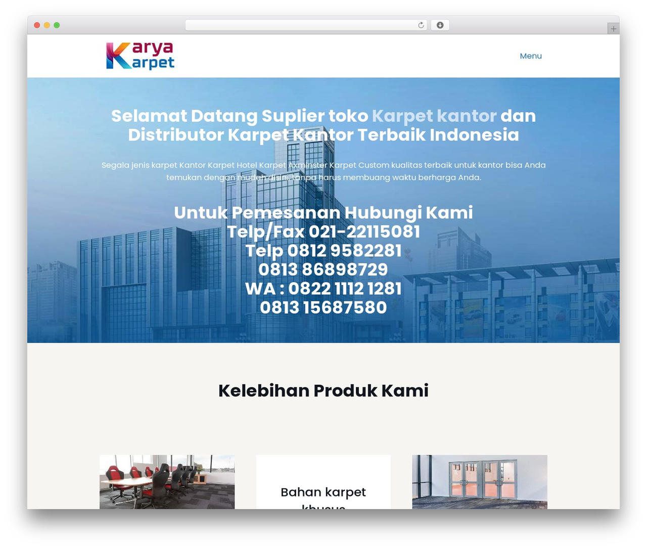 Betheme WordPress theme - karyakarpet.com