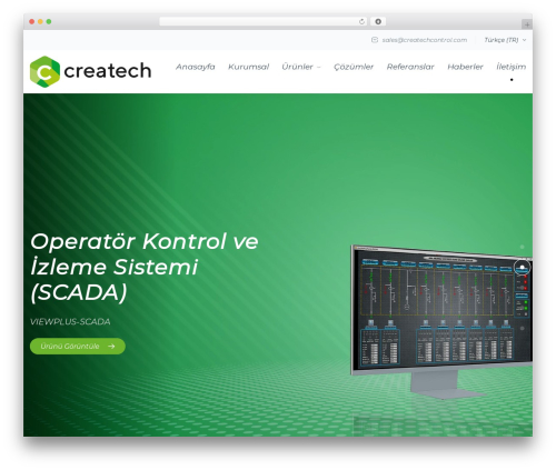 Createch Control WordPress theme - createchcontrol.com
