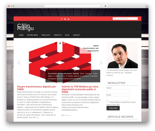 Noti theme WordPress - calran.ro