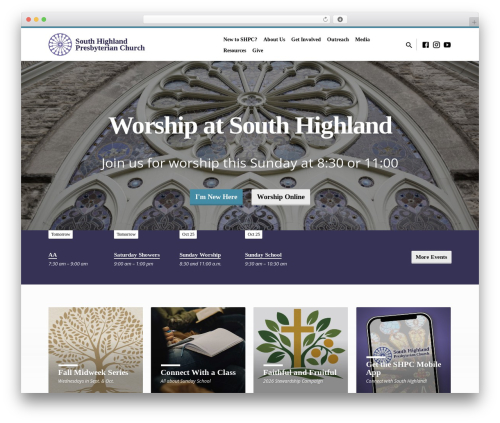 Wp livestream WordPress plugin - southhighland.org