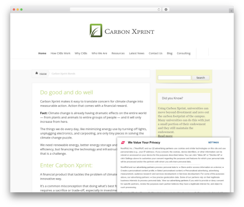 WordPress theme Lucid - carbonxprint.com