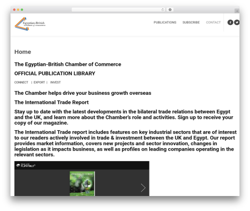 WordPress theme Organizing Lite - theebcclibrary.com