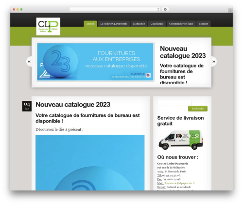 WP theme Japibas - centreloirepapeterie.fr