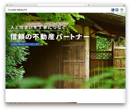 BASE best WordPress theme - luxu-reality.com