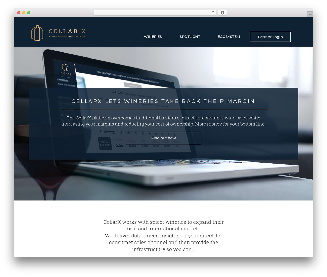 Bootstrap Ultimate theme WordPress - cellar-x.com