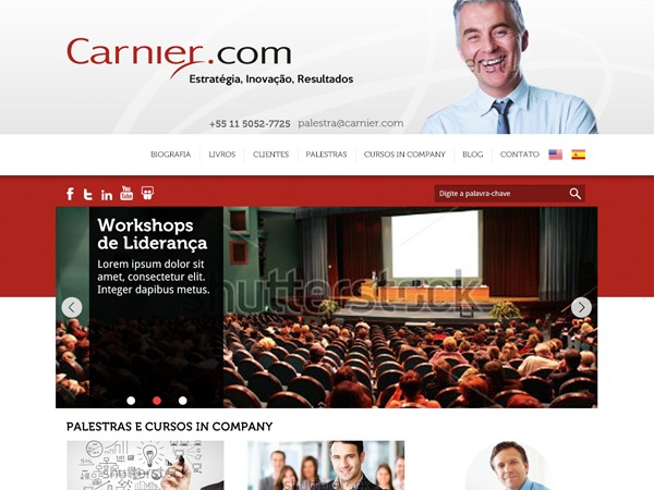 Carnier WordPress theme