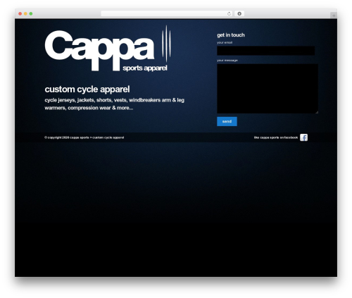 Chris Colhoun Default Theme WordPress theme - cappasports.com