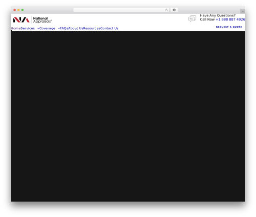 Corzo WordPress theme - nationalappraisals.ca