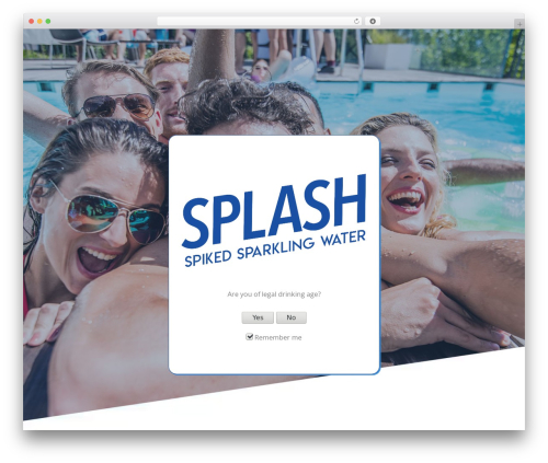 Create WordPress theme - splashspiked.com