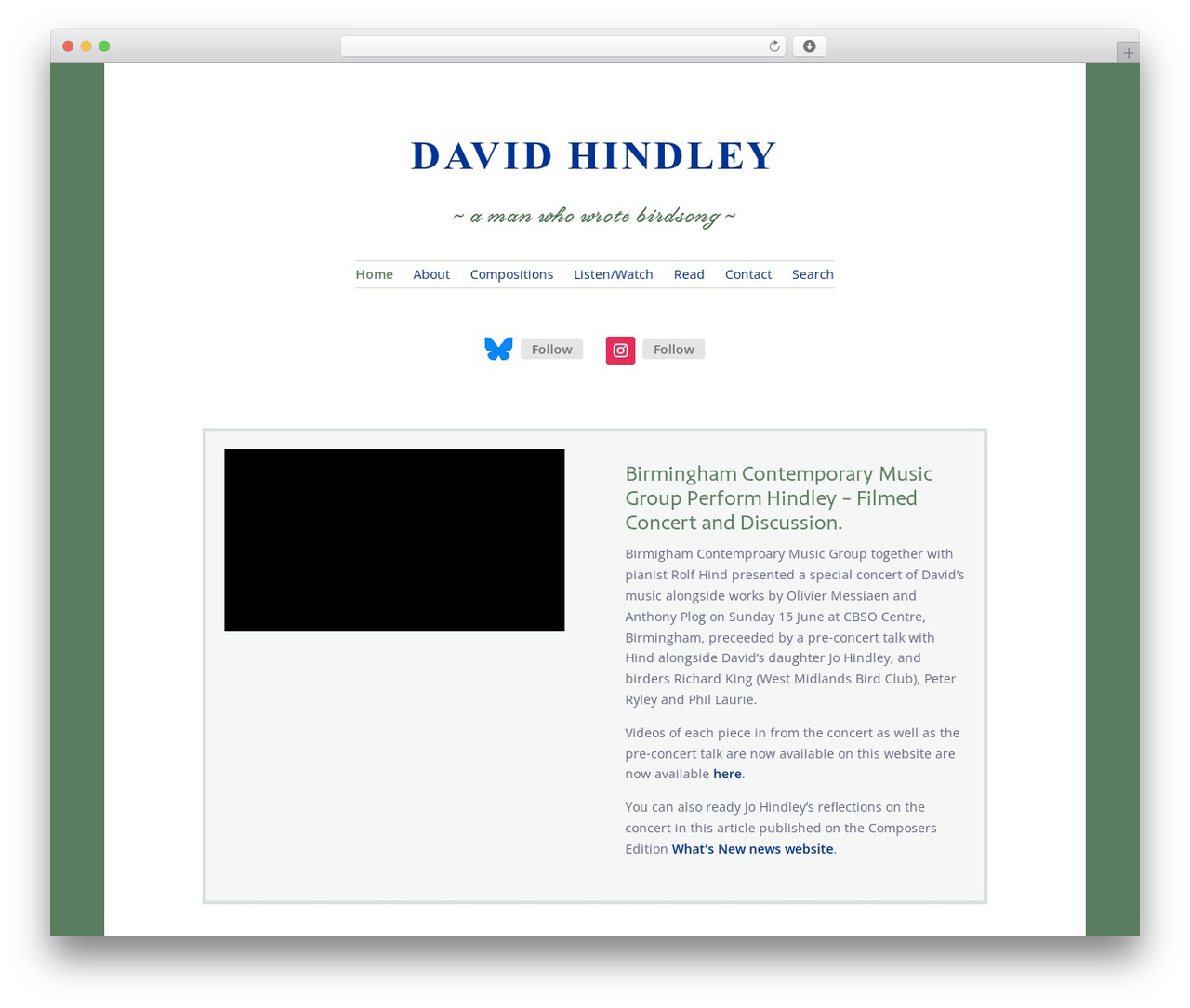 Divi theme WordPress - davidhindley.org