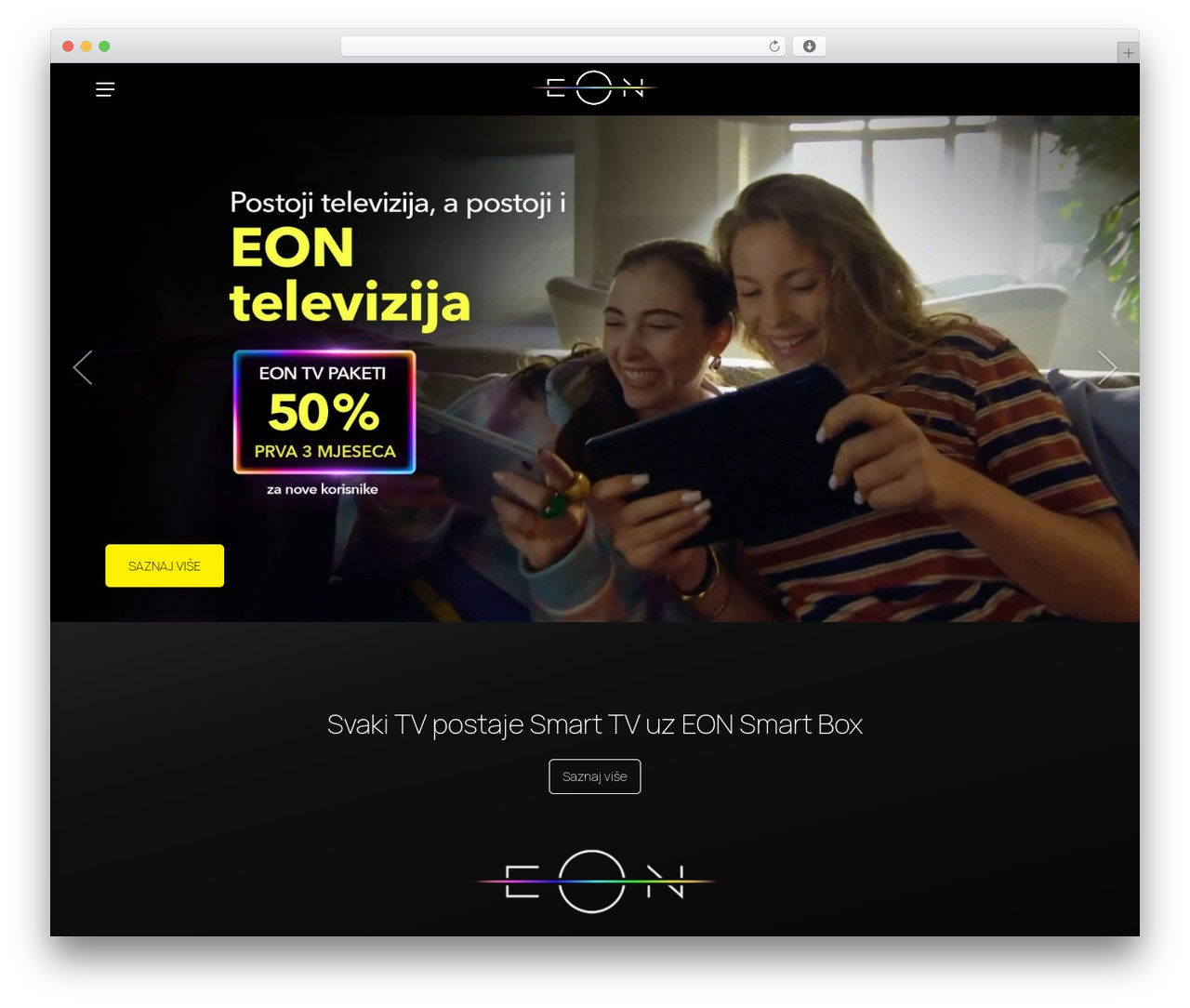 EA93 Wordpress Theme WordPress website theme - bh.eon.tv