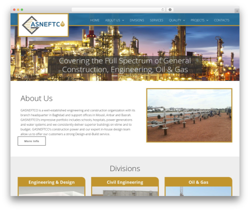 GNCO theme WordPress - gasneftco.com