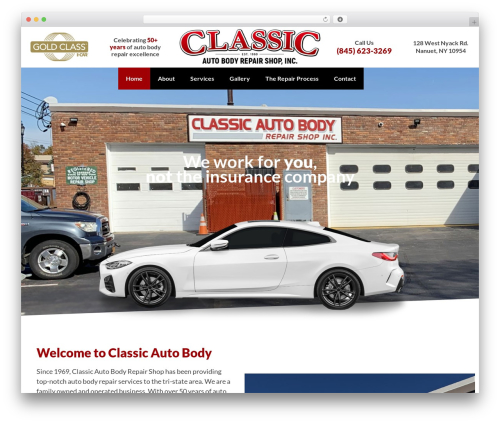 Noo before after WordPress plugin - classicautobodyrepair.com