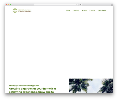 Murthy garden WordPress theme - svhng.com