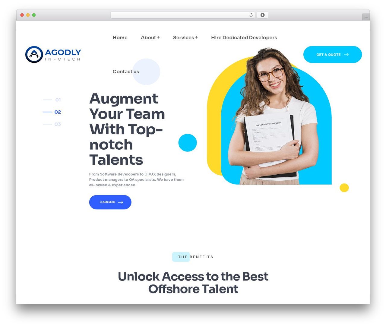 Ogeko WordPress theme - agodly.com