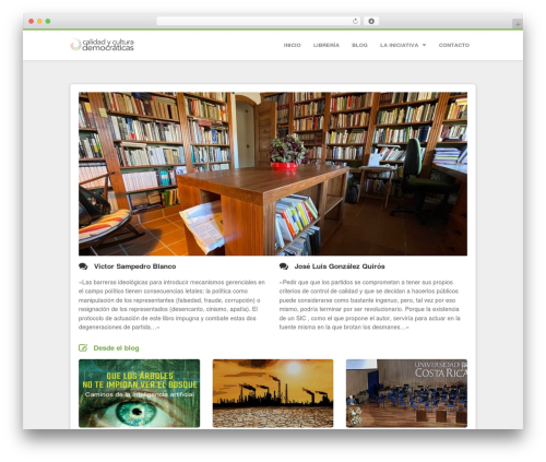 Pupa theme WordPress - ccdemocraticas.net