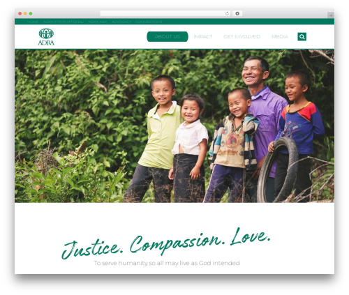 Theme WordPress ADRA Theme - adralaos.org