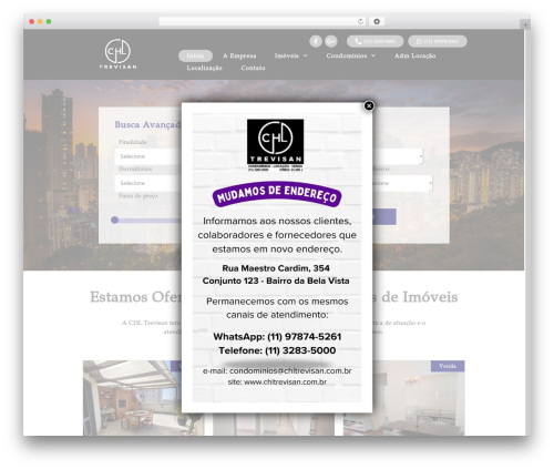 Theme WordPress GeneratePress - chltrevisan.com.br