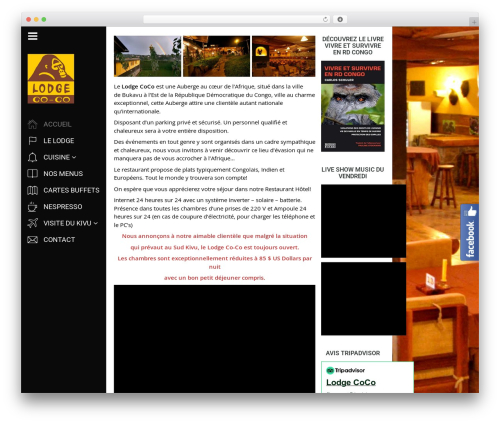 Arscode social slider WordPress plugin - lodgecoco.com