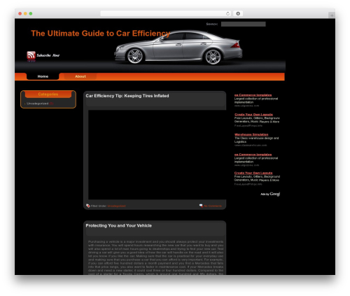WordPress theme Lux Car - carefficiency.org