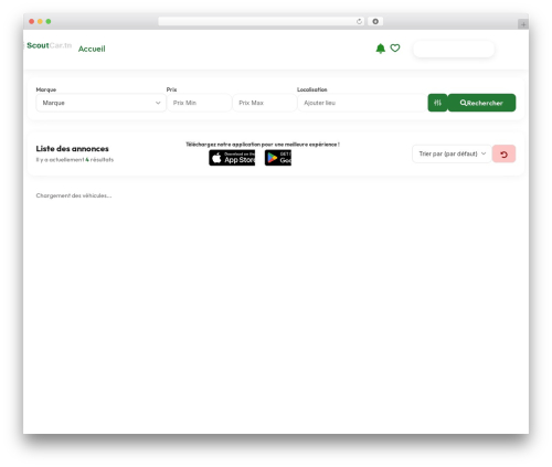 Autodeal premium WordPress theme - karhabty.com