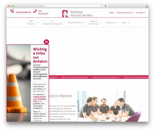 Float menu pro WordPress plugin - radiologie-muenchen-suedwest.de