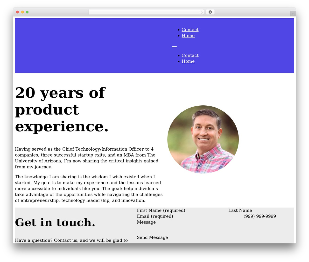 Bricks WordPress website theme - www.mickythompson.com