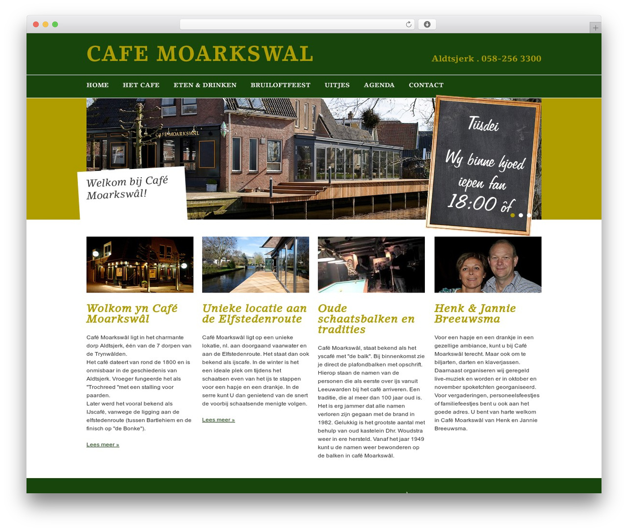 Cafe Moarkswal WordPress theme - cafemoarkswal.nl Cafe Moarkswal WordPress theme - cafemoarkswal.nl