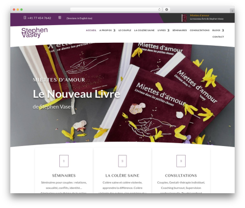 Divi theme WordPress - therapie-de-couple.ch
