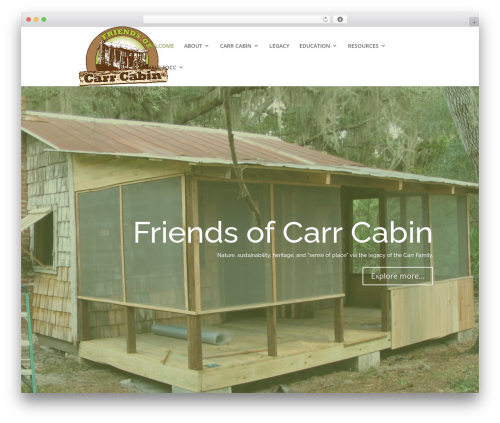 Aspen footer editor WordPress plugin - carrfamilycabin.com