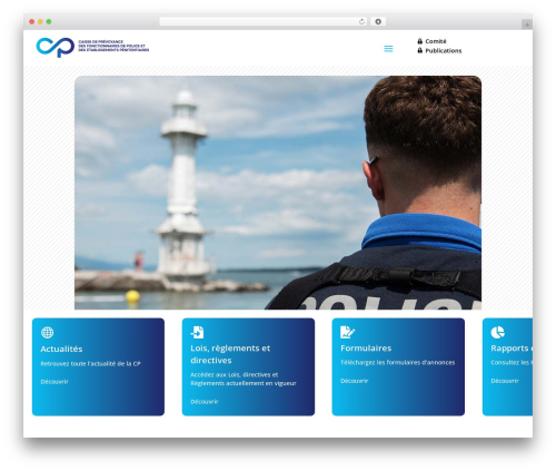 Divi WordPress theme - cppolice.ch