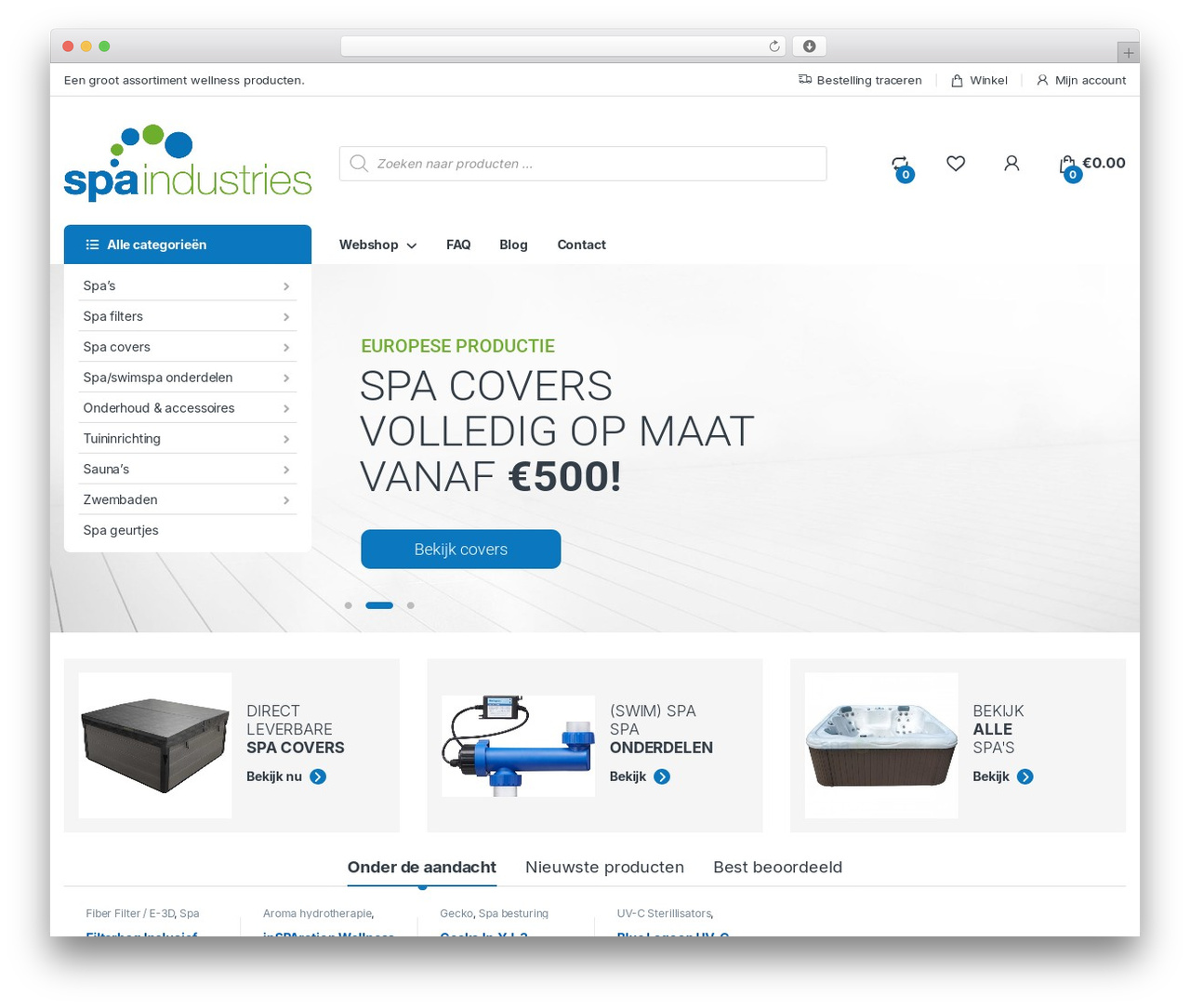 Electro WordPress theme - spa-industries.eu