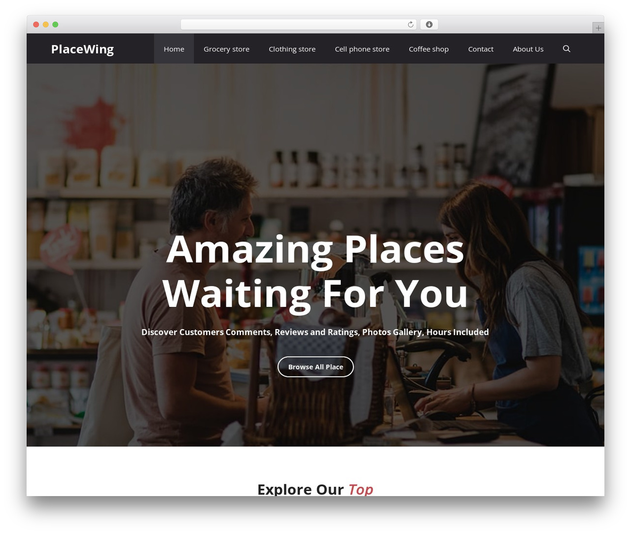 GeneratePress theme WordPress - placewing.com