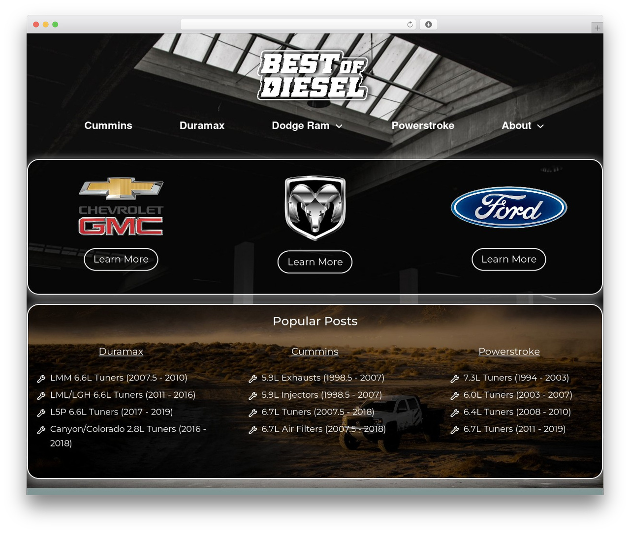 GeneratePress WordPress theme design - bestofdiesel.com GeneratePress WordPress theme design - bestofdiesel.com