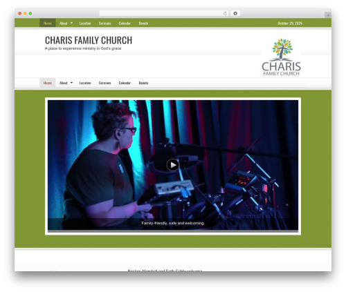 Genesis theme WordPress - charisfamily.org
