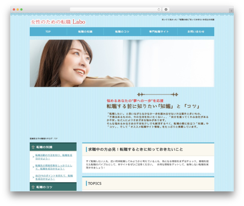labo theme WordPress - caperogercurtis.org