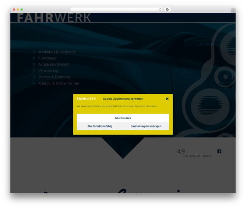 Theme WordPress Uncode - fahrwerk-wernigerode.de