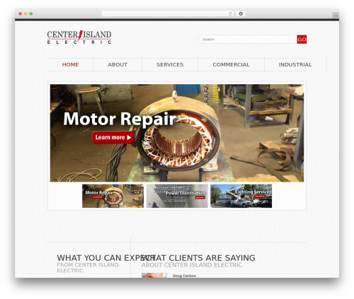 theme1670 top WordPress theme - centerislandelectric.com