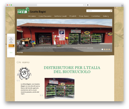 tree top WordPress theme - casettabiagini.it