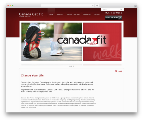 WordPress theme DynamiX - canadagetfit.com