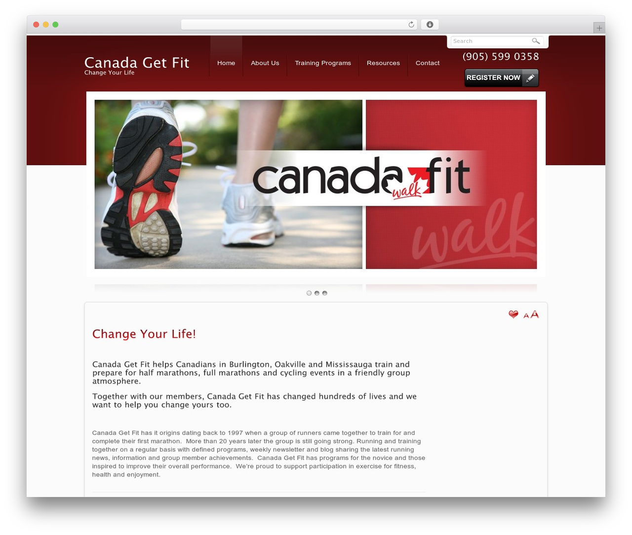 WordPress theme DynamiX - canadagetfit.com